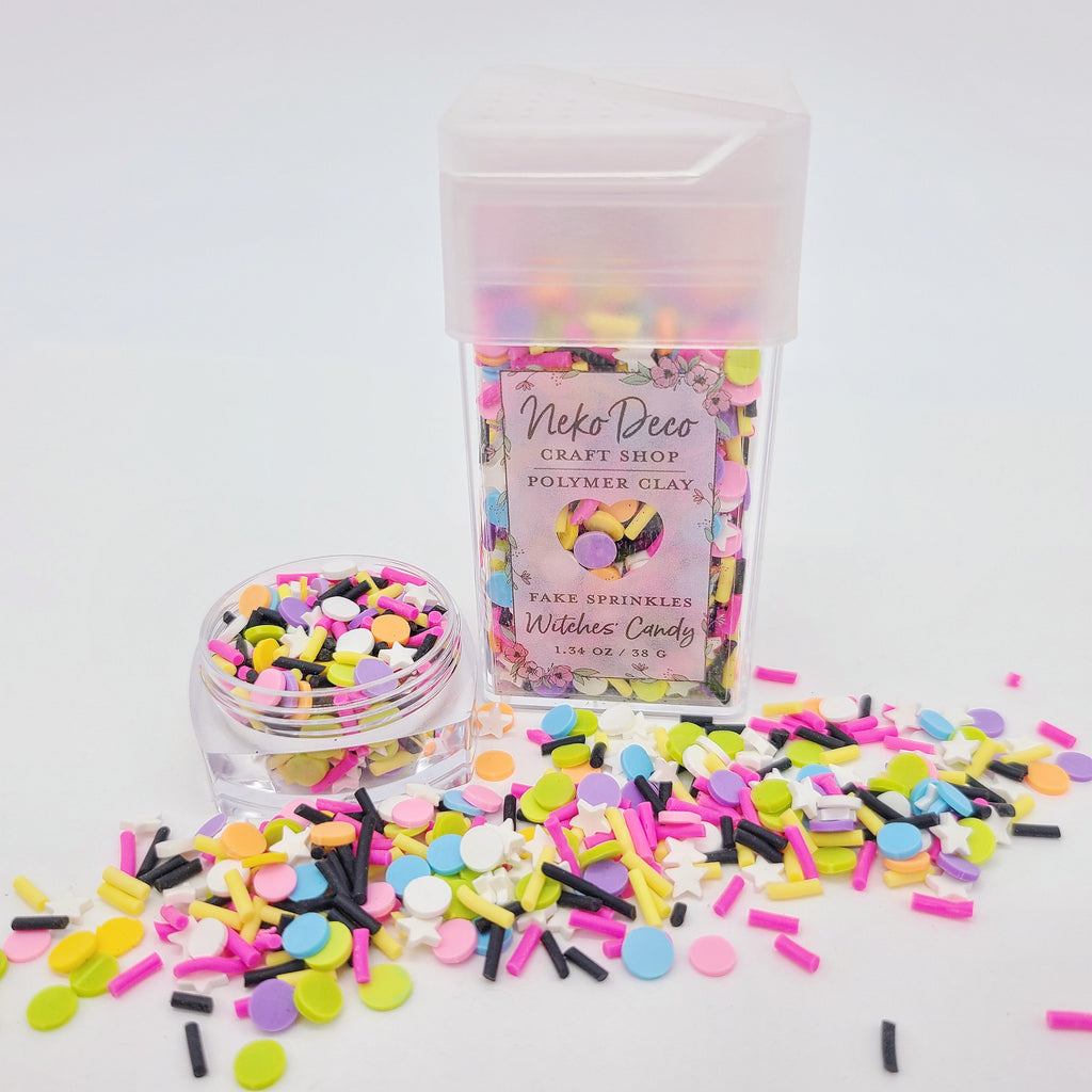 Cotton Candy Clay Sprinkles – Neko Deco Craft Shop